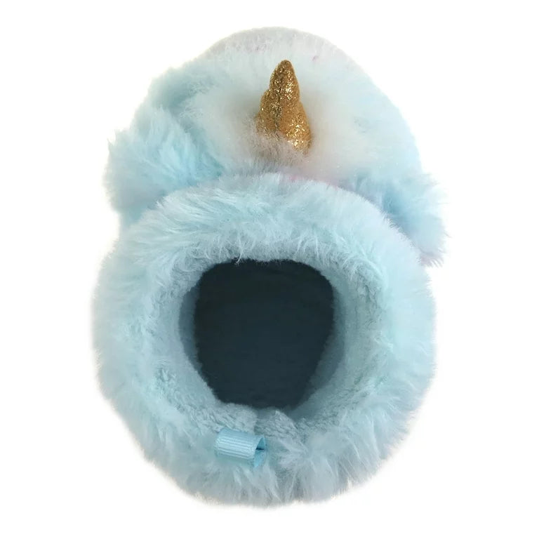 Wonder Nation Infant Girls Critter Bootie Slippers