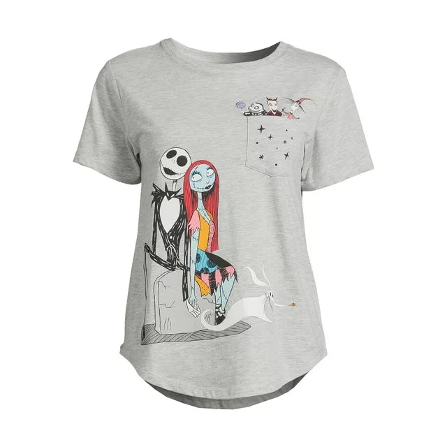 Disney Juniors' Nightmare Before Christmas Halloween Graphic Tee