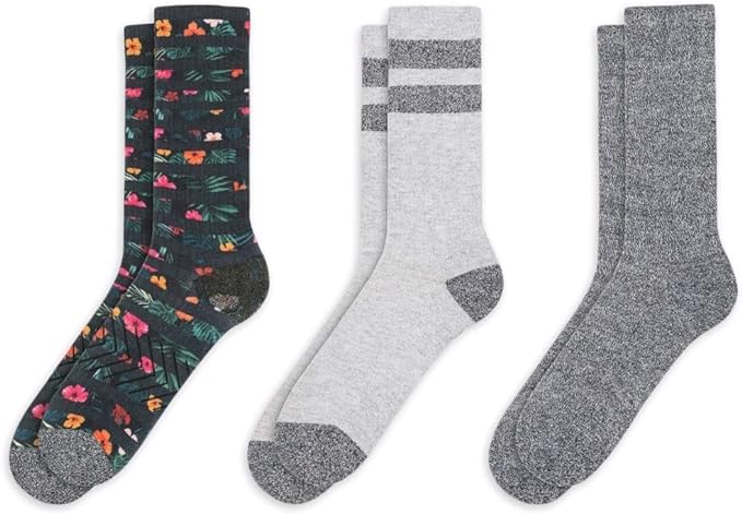 Printed Crew Socks