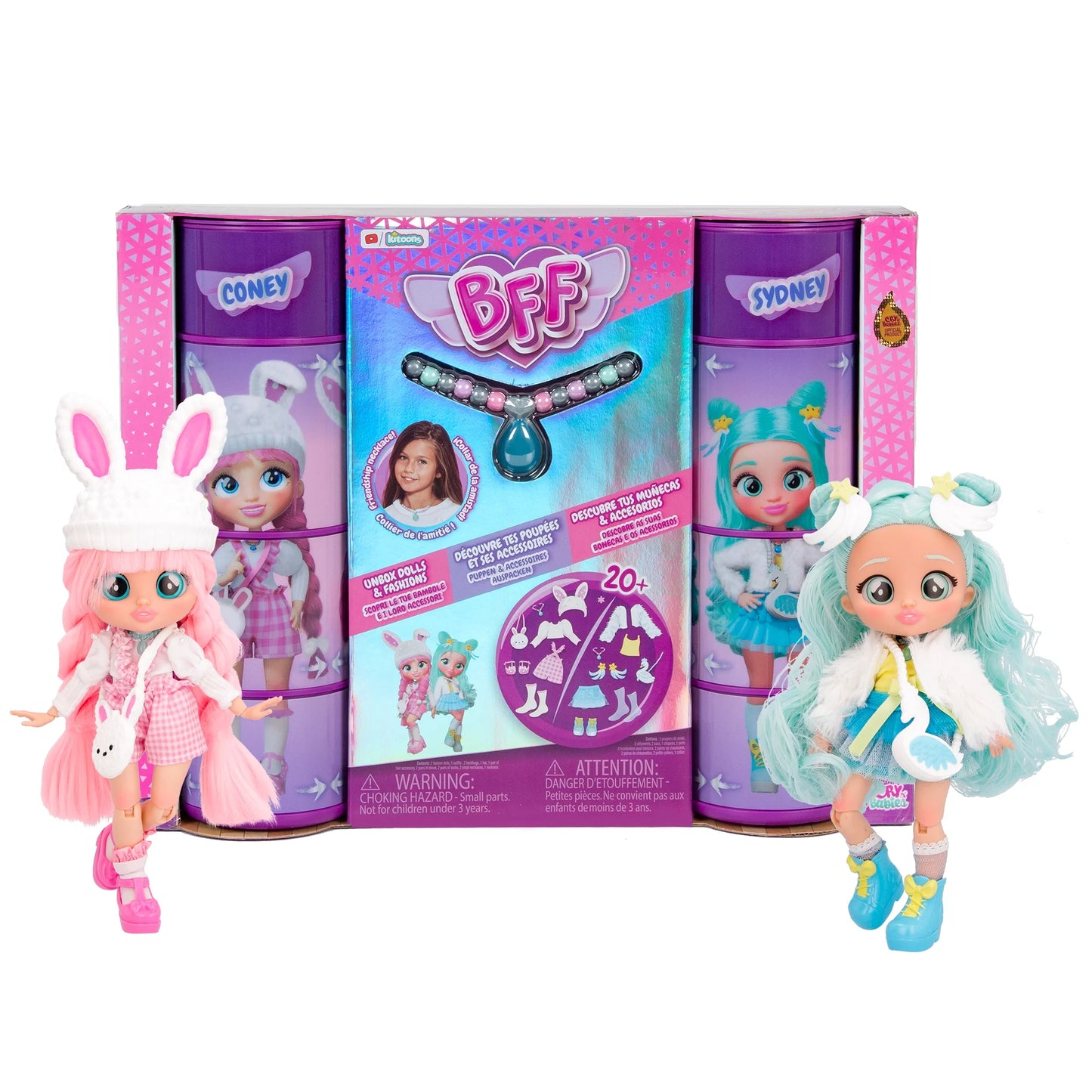 BFF by Cry Babies Dotty 8 inch Fashion Doll for Girls Ages 4+ Years