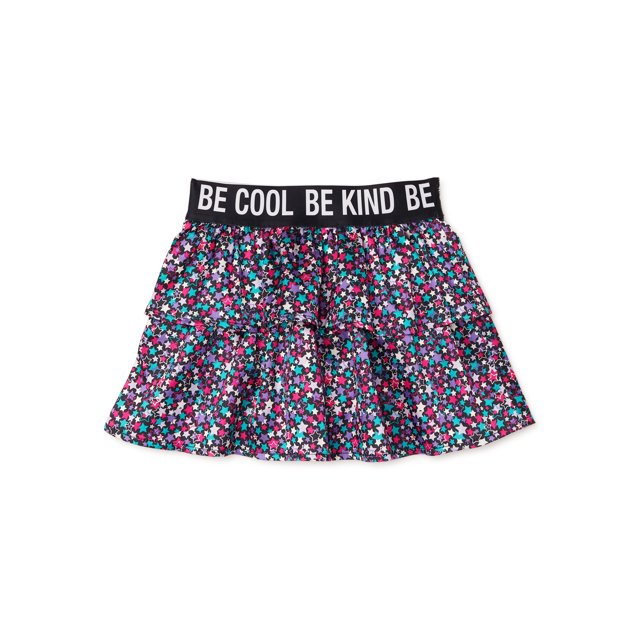 Garanimals Girls 365 Fall 2 Tier Scooter Woven Top