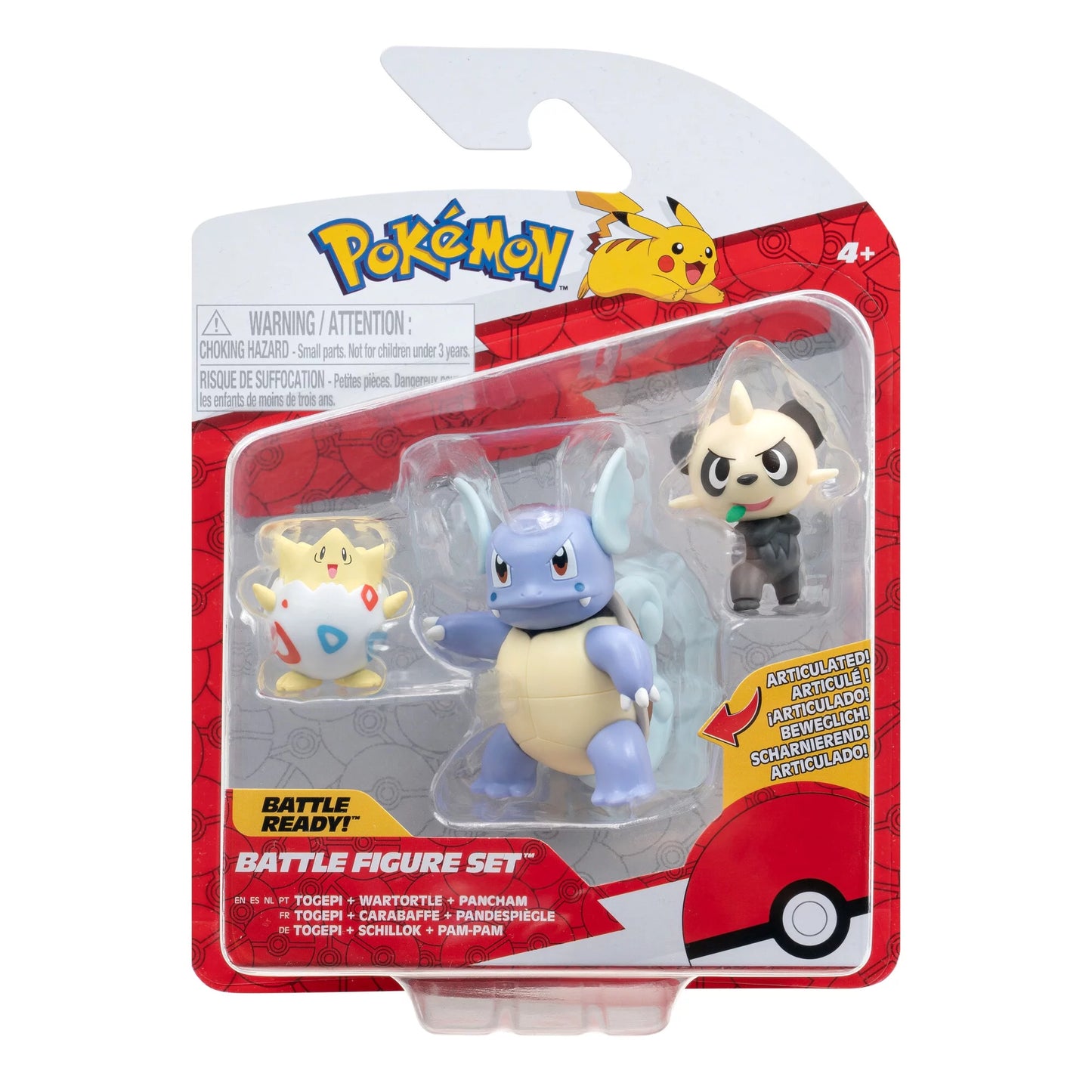 Pokemon Holiday Battle Figure Pack Holiday Pikachu