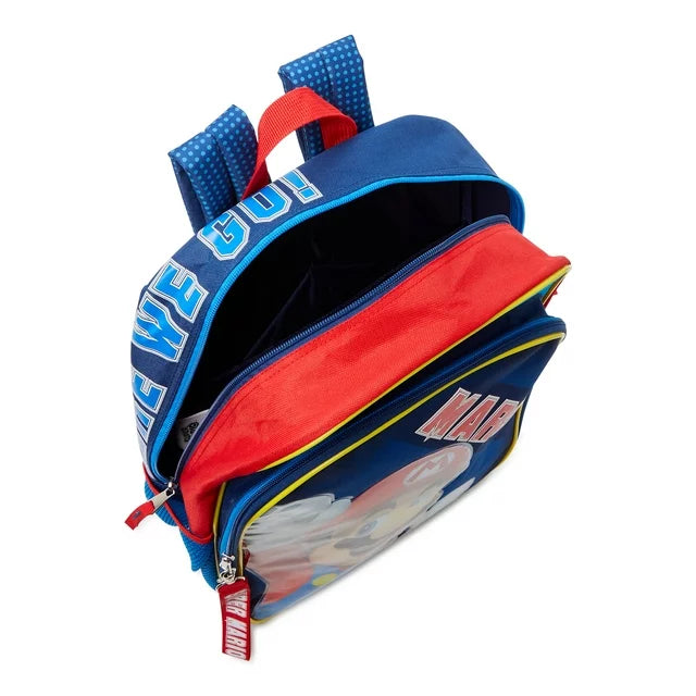 Nintendo Super Mario Bros. Kids’ Backpack Blue Red