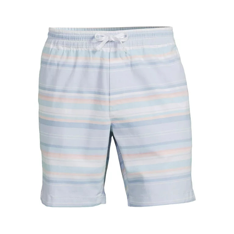 George Men's and Big Men's 8" Twill Pull-On Short