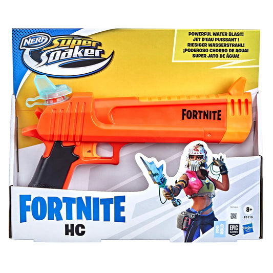 Nerf Super Soaker Fortnite HC Water Blaster, Powerful Water Blast