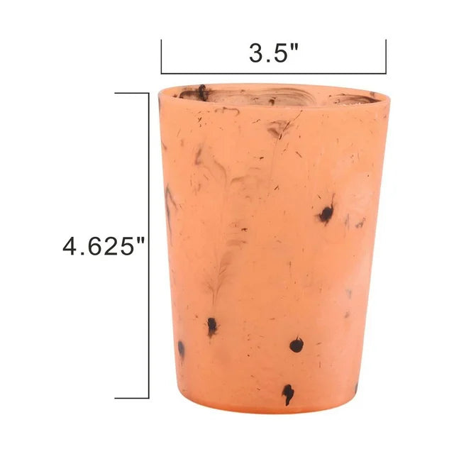 Mainstays - Purple Tie Dye Round Plastic Tumbler, 18-Ounce