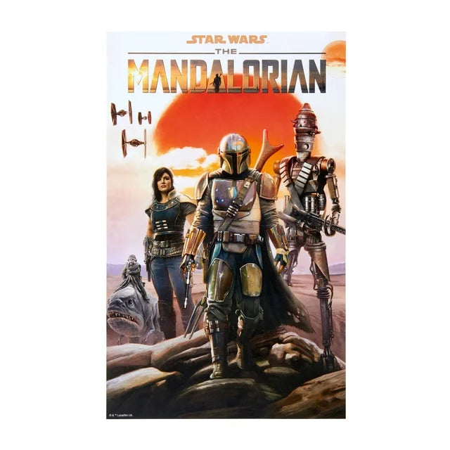 Star Wars, The Mandalorian, Art with Edge Coloring Book, 28 Pages, Child