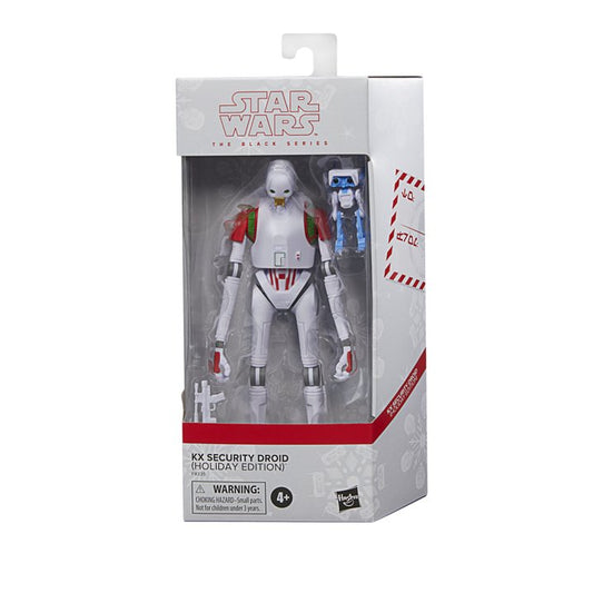 Star Wars: The Black Series KX Security Droid (Holiday Edition) Kids Toy Action Figure for Boys and Girls Ages 4 5 6 7 8 and Up (6”)
