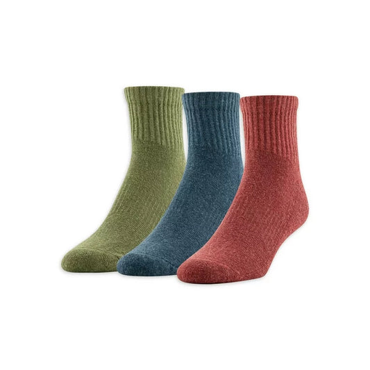 Athletic Works Men's P3 Garment Dyed Ankle Socks
