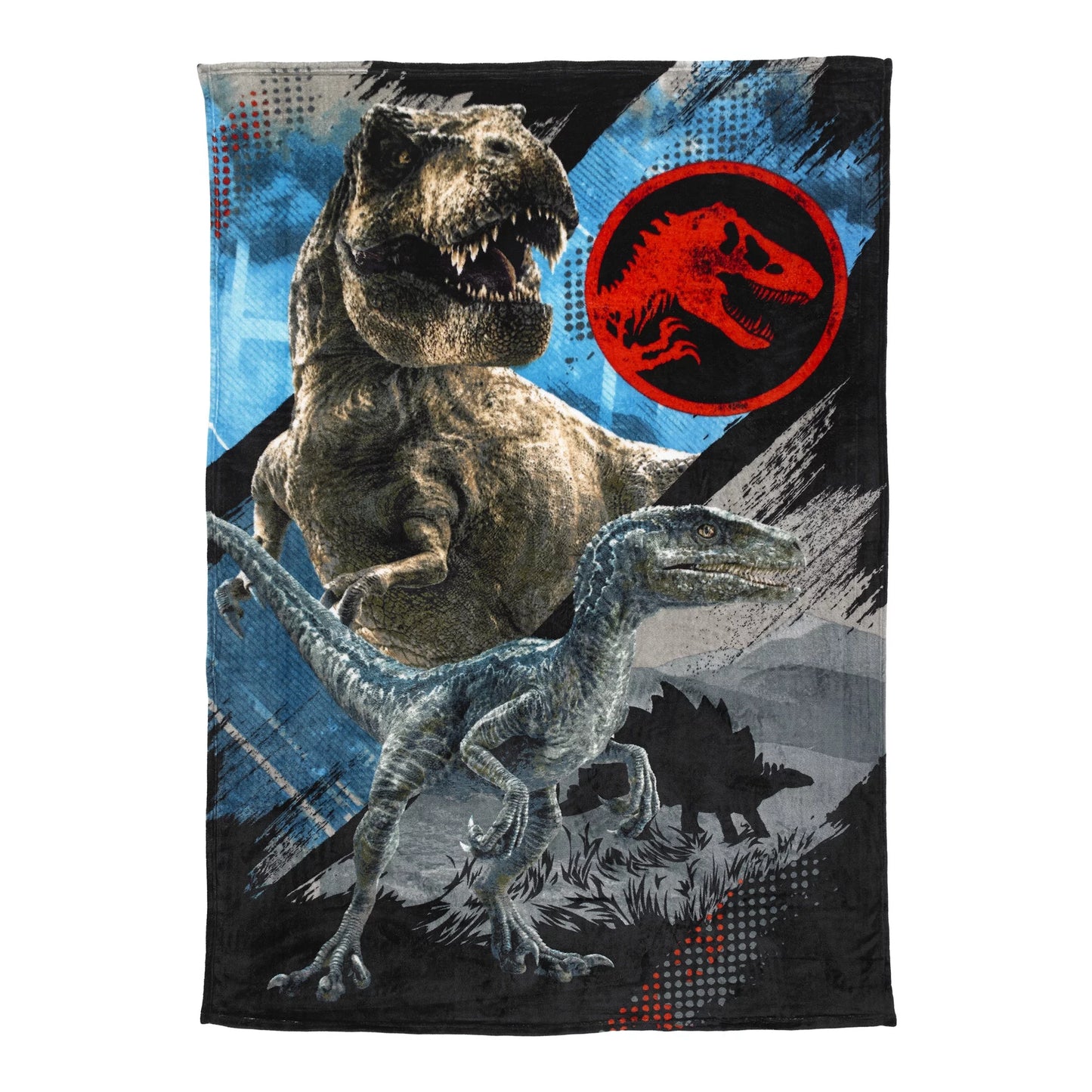 Jurassic World Kids Plush Blanket, 62” x 90”