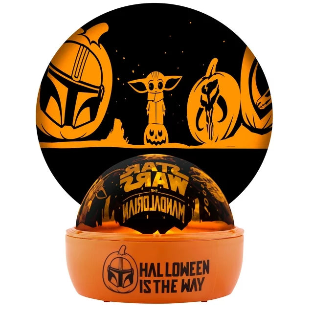 Gemmy Star Wars Halloween is The Way Tabletop LED Orange Shadowlights
