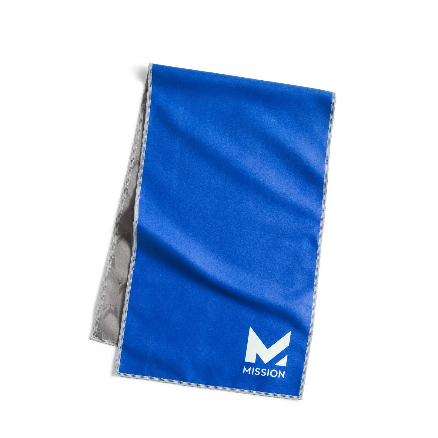 MISSION Original Cooling Sports Towel Evaporative Cool Technology Cooling Towel, 10” x 33”, Blue