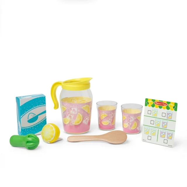 Melissa & Doug Lemonade Pretend Play Food and Drink Toy for Toddlers, Preschoolers, and Kids Ages 3+ - FSC-Certified Materials