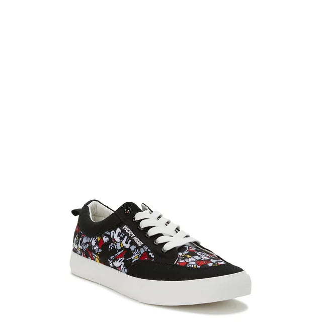 Mickey Mouse Men's Casual Print Low Top Sneaker
