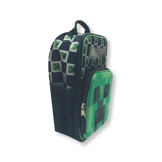 Mind Craft Lunch Totes Creeper Checker