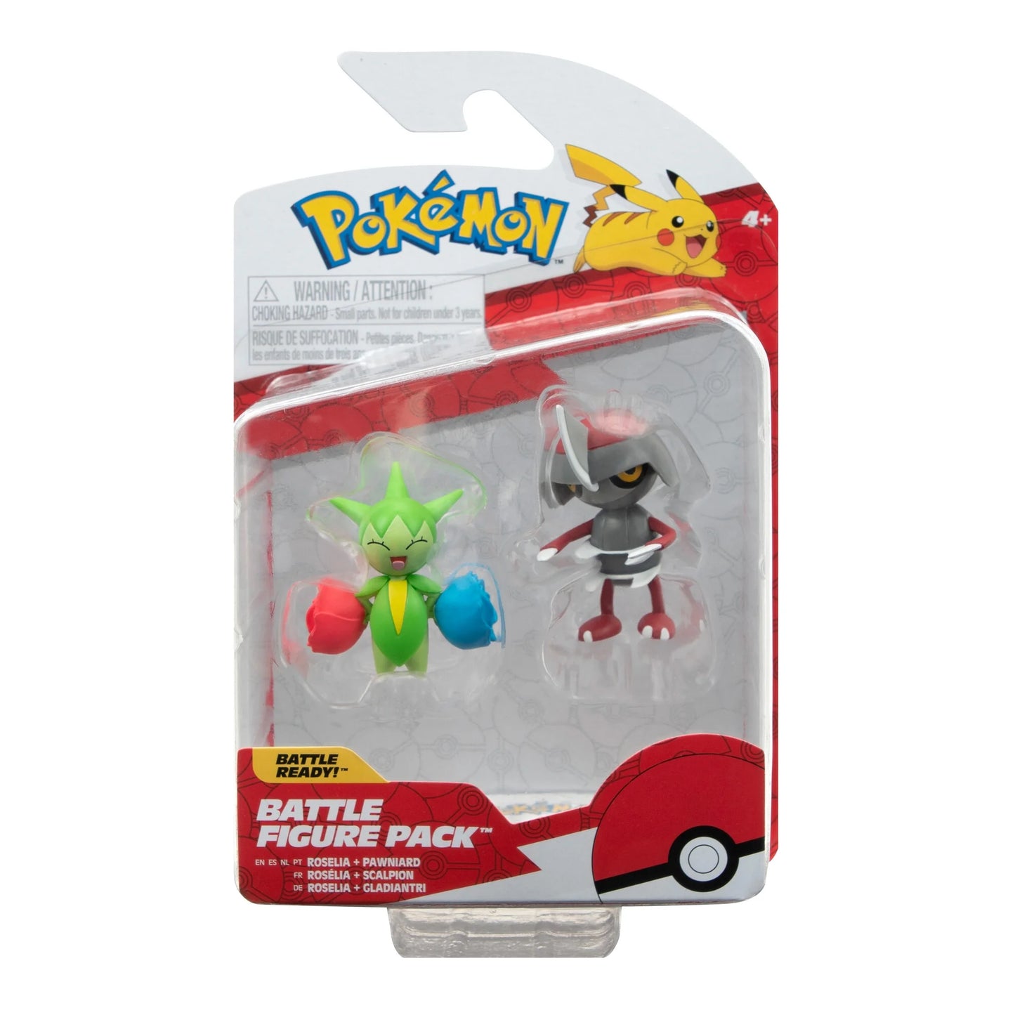 Pokemon Holiday Battle Figure Pack Holiday Pikachu