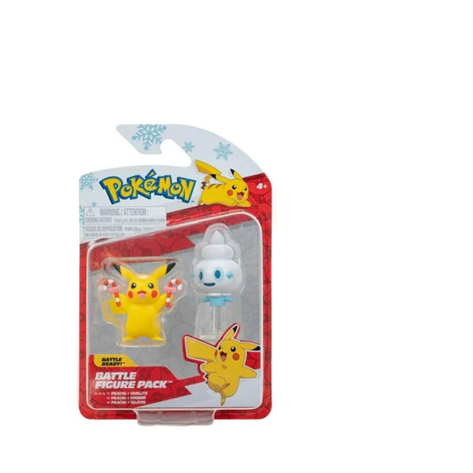 Pokemon Holiday Battle Figure Pack Holiday Pikachu