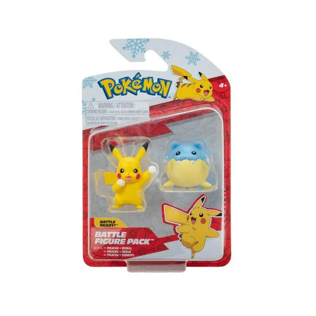 Pokemon Holiday Battle Figure Pack Holiday Pikachu