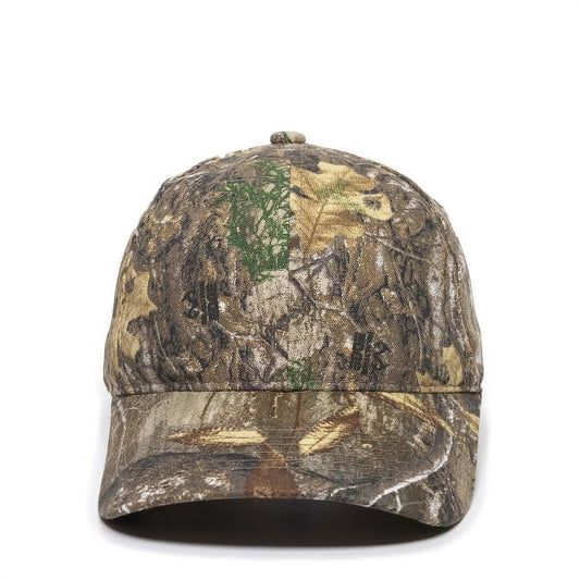 Realtree Lightly Structured Canvas Baseball Style Hat Realtree Edge Camo, Adult, Men's, Hunting