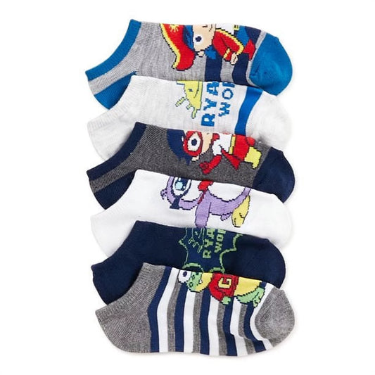 Ryan's World Boys Socks, 6-Pack