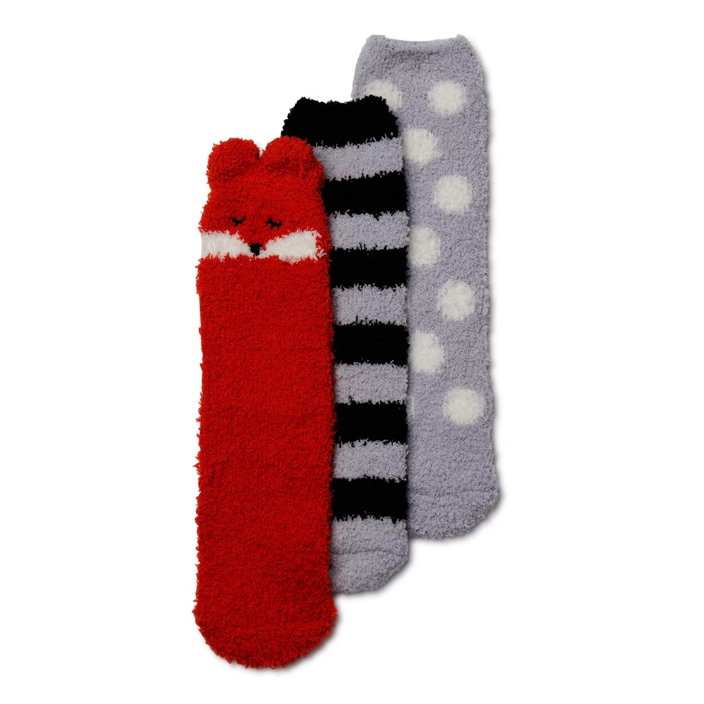 Secret Treasures Women's Cozy Crew Sock, 3 Pairs,