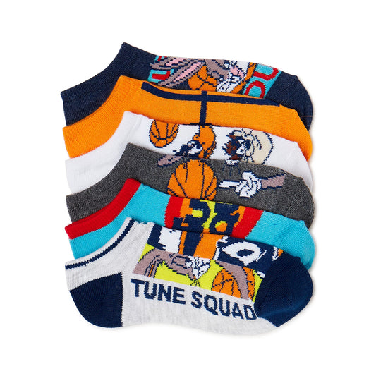 Space Jam A New Legacy Boys No Show Socks, 6-Pack
