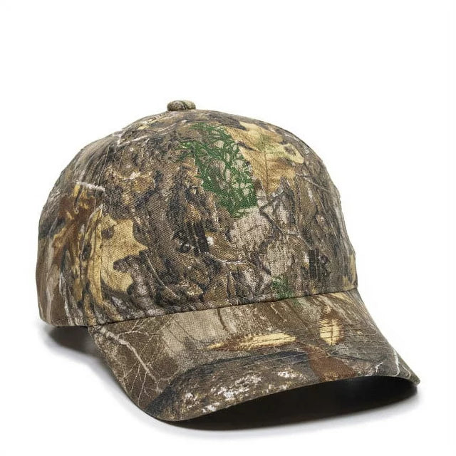 Realtree Lightly Structured Canvas Baseball Style Hat Realtree Edge Camo, Adult, Men's, Hunting