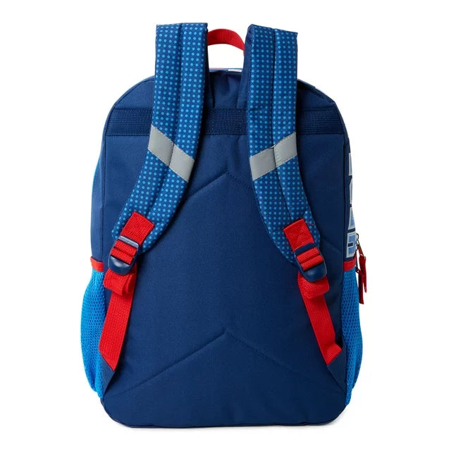 Nintendo Super Mario Bros. Kids’ Backpack Blue Red