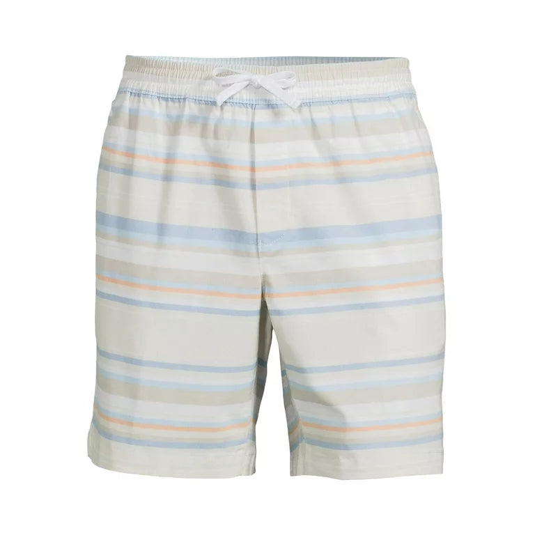 George Men's and Big Men's 8" Twill Pull-On Short