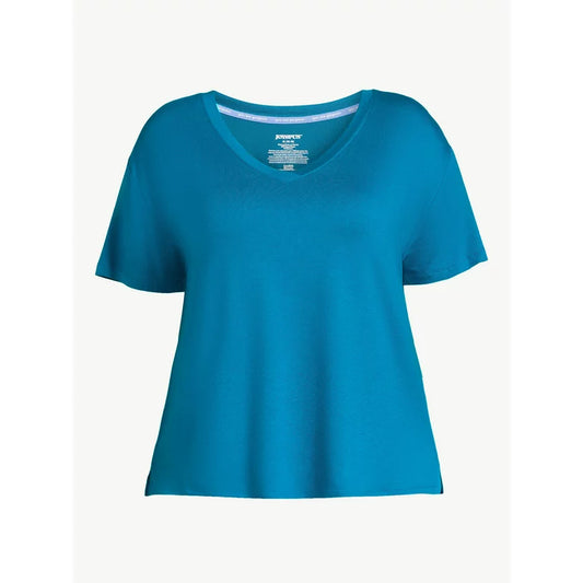 Joyspun Women's V-Neck Sleep T-Shirt